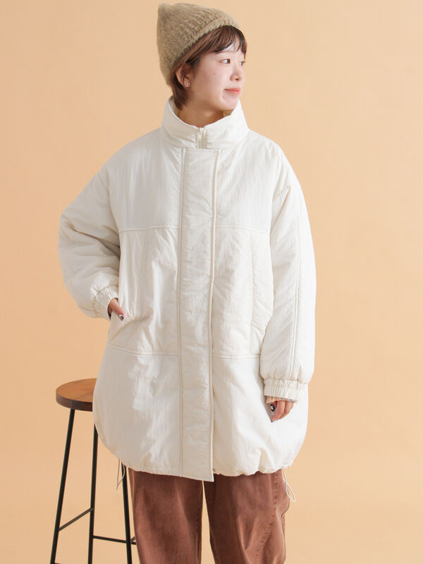 セール】 モンスタージャケット（オフホワイト/ベージュ/キナリ