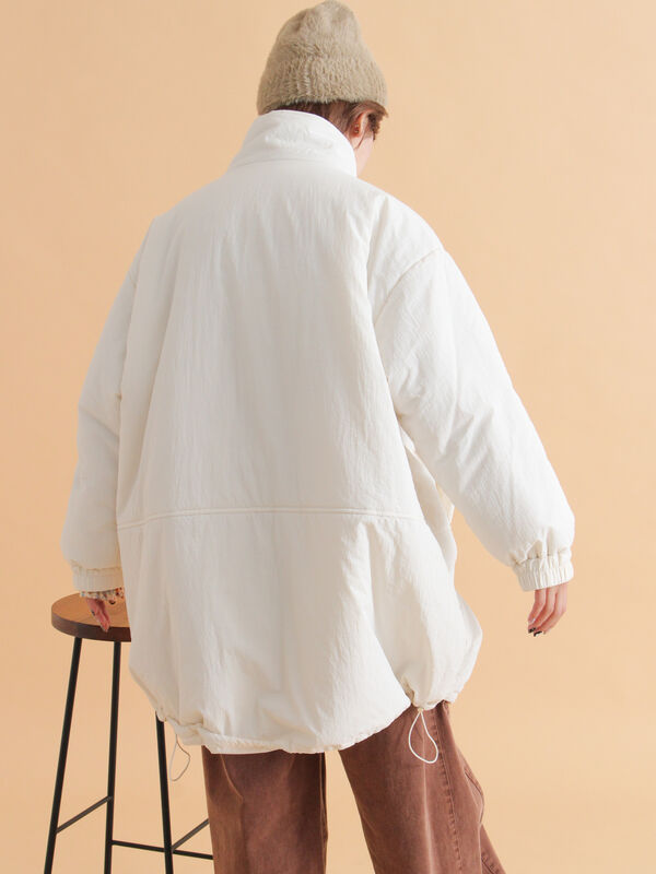 セール】 モンスタージャケット（オフホワイト/ベージュ/キナリ