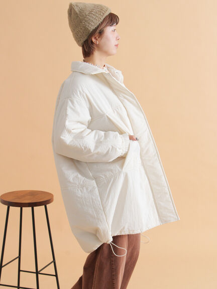 モンスタージャケット（オフホワイト/ベージュ/キナリ）｜ehka sopo（エヘカソポ）通販