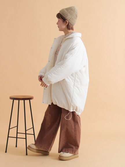 モンスタージャケット（オフホワイト/ベージュ/キナリ）｜ehka sopo（エヘカソポ）通販