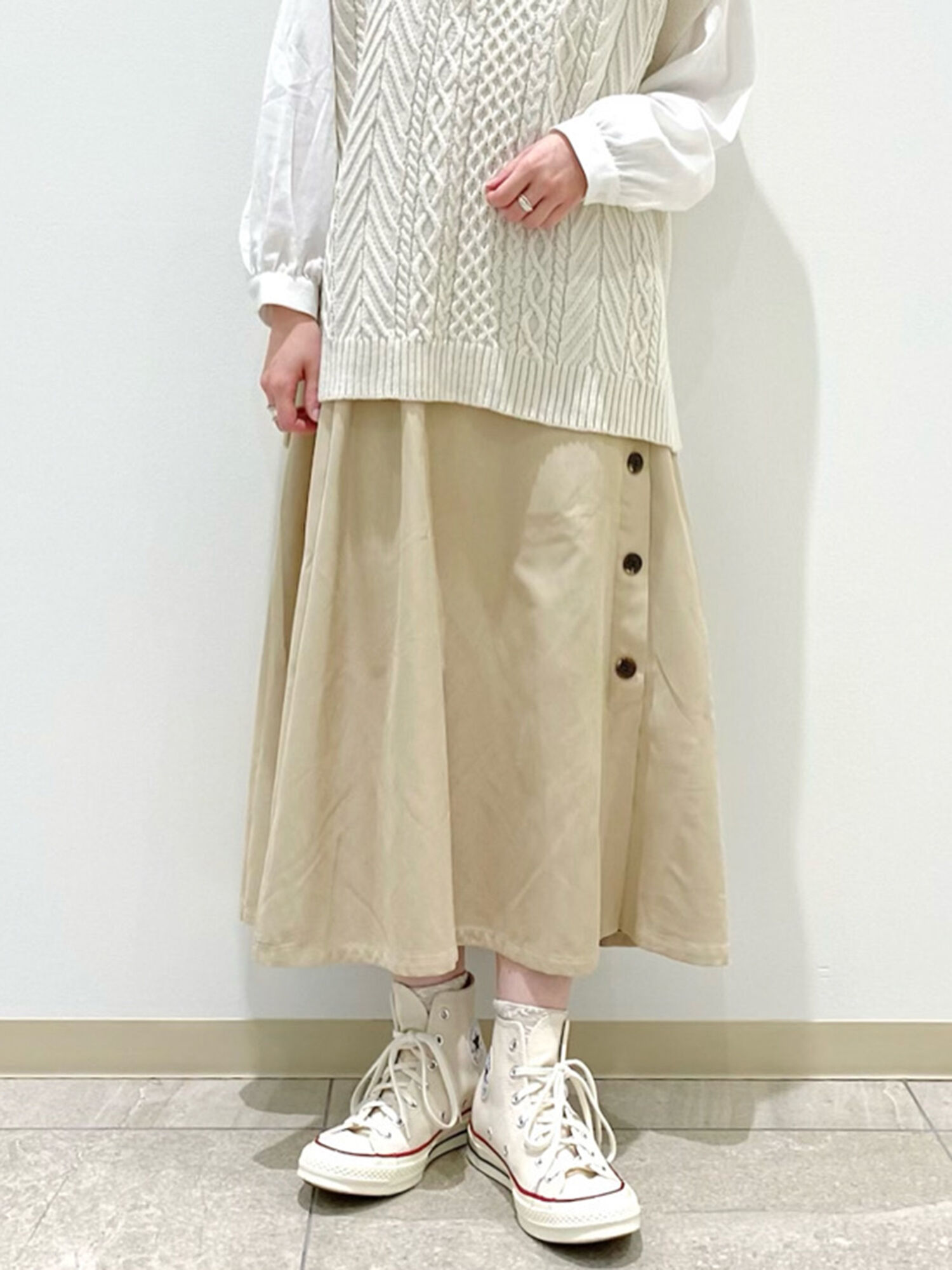 セール マイクロコーデュロイスカート チャコールグレー ベージュ グリーン ボトムス Samansa Mos2 Blue サマンサモスモス ブルー 公式通販