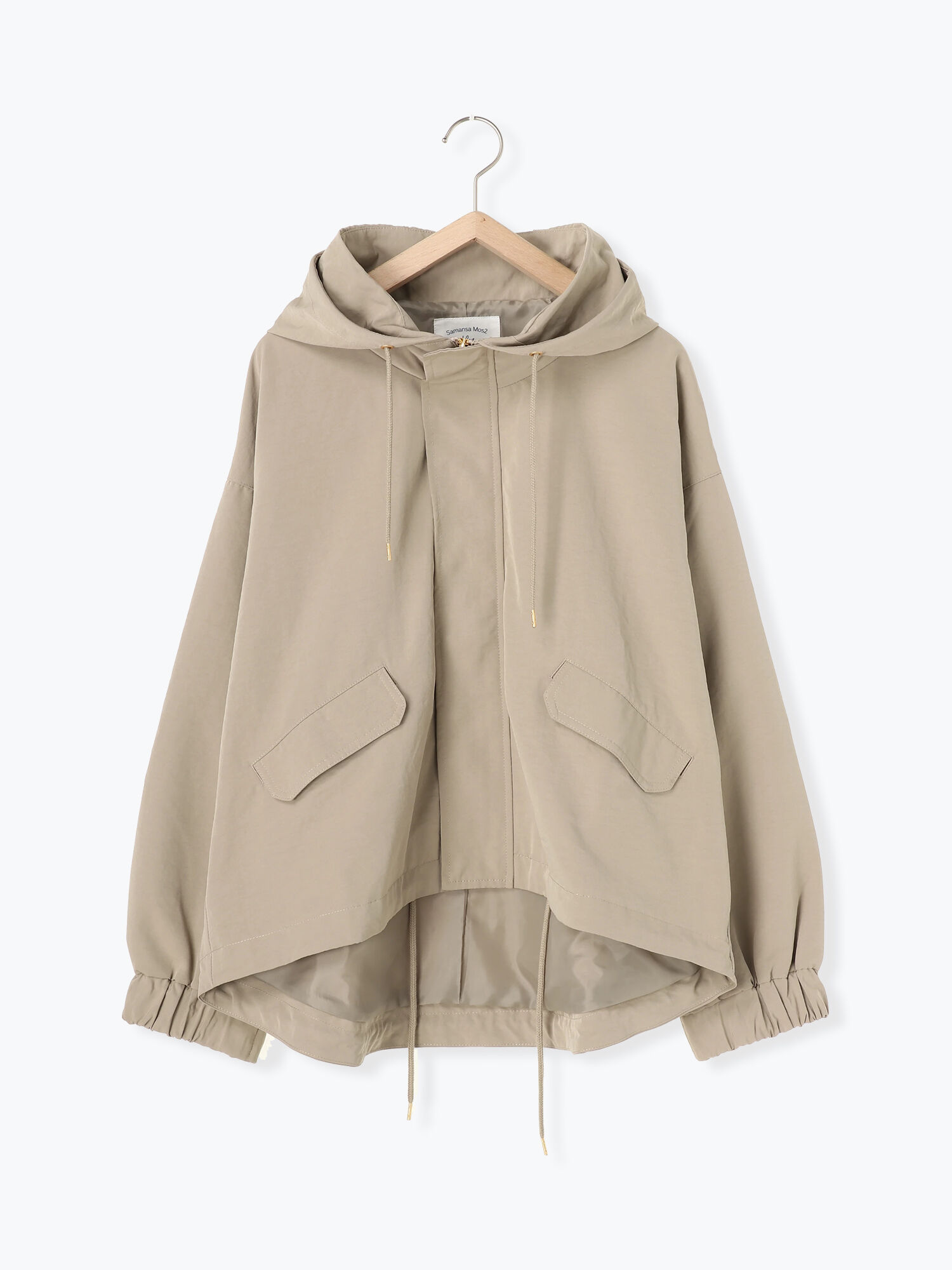 セール マウンテンパーカー ベージュ カーキ ｓグレー アウター Samansa Mos2 Blue サマンサモスモス ブルー 公式通販