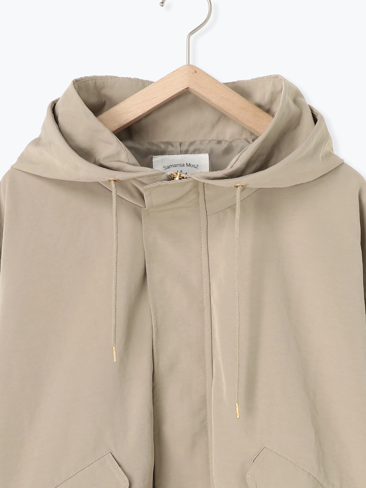 セール マウンテンパーカー ベージュ カーキ ｓグレー アウター Samansa Mos2 Blue サマンサモスモス ブルー 公式通販