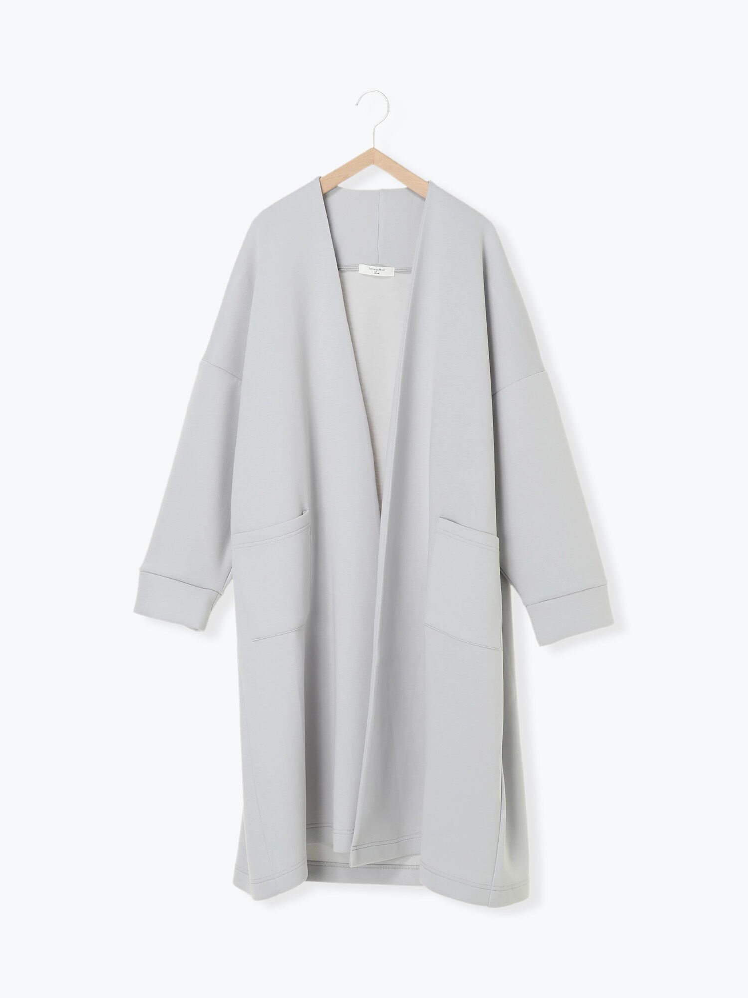 セール ガウンコート カーキ ネイビー ｓグレー アウター Samansa Mos2 Blue サマンサモスモス ブルー 公式通販