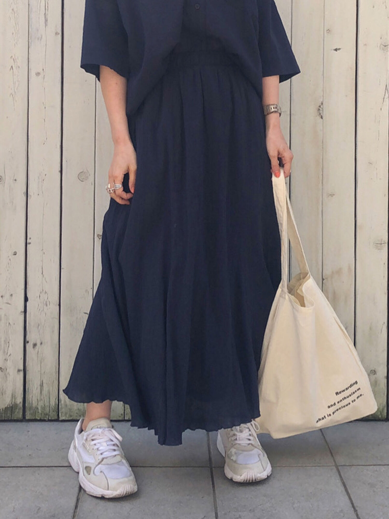 セール 柄アソートロングスカート ブラック ベージュ ネイビー ボトムス Samansa Mos2 Blue サマンサモスモス ブルー 公式通販