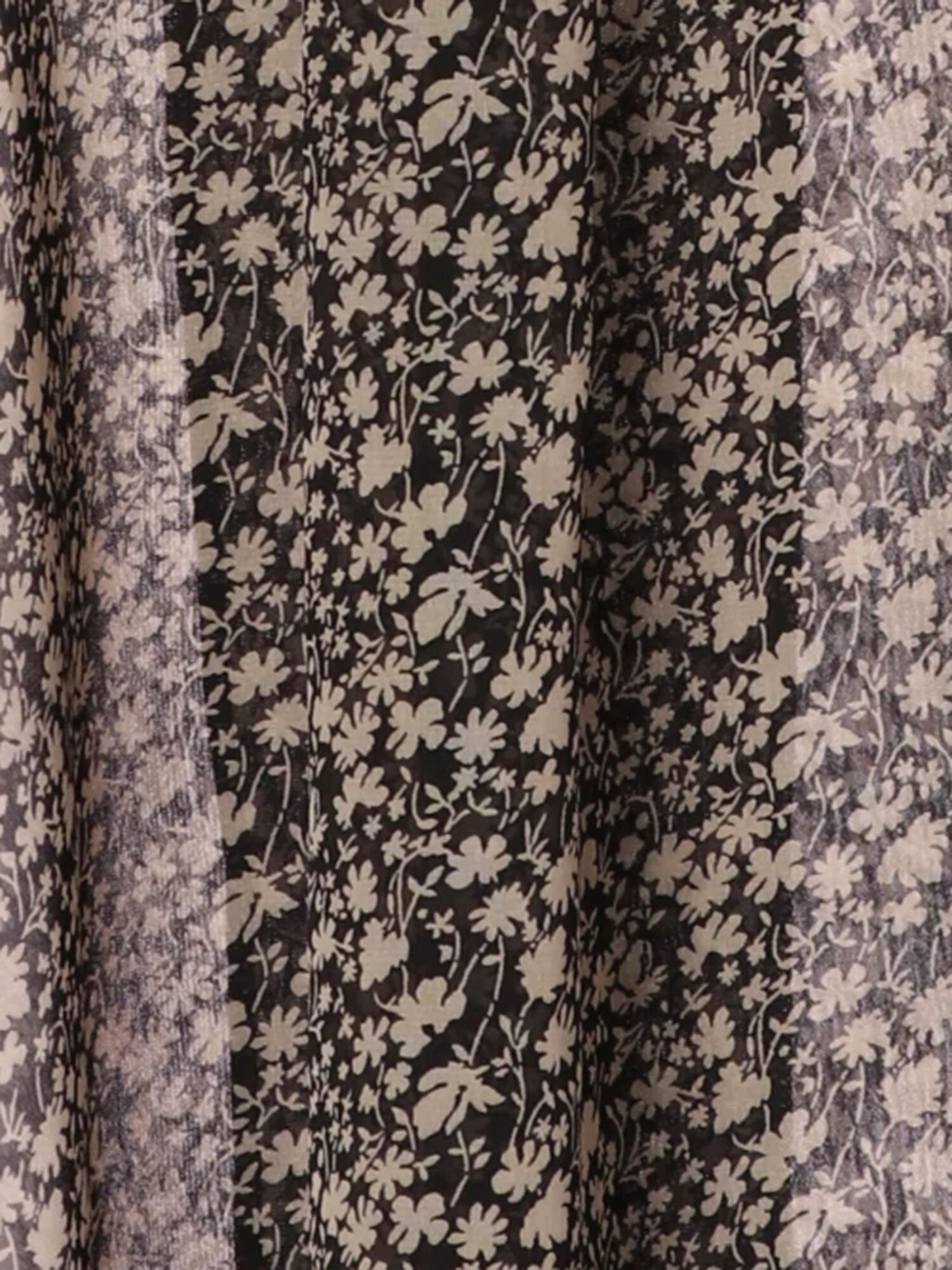 セール 花柄開襟シャツ ブラック ベージュ イエロー トップス Samansa Mos2 Blue サマンサモスモス ブルー 公式通販