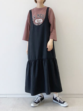 セール ショルダーギャザーワンピース チャコールグレー ベージュ サックスブルー ワンピース Samansa Mos2 Blue サマンサモスモス ブルー 公式通販