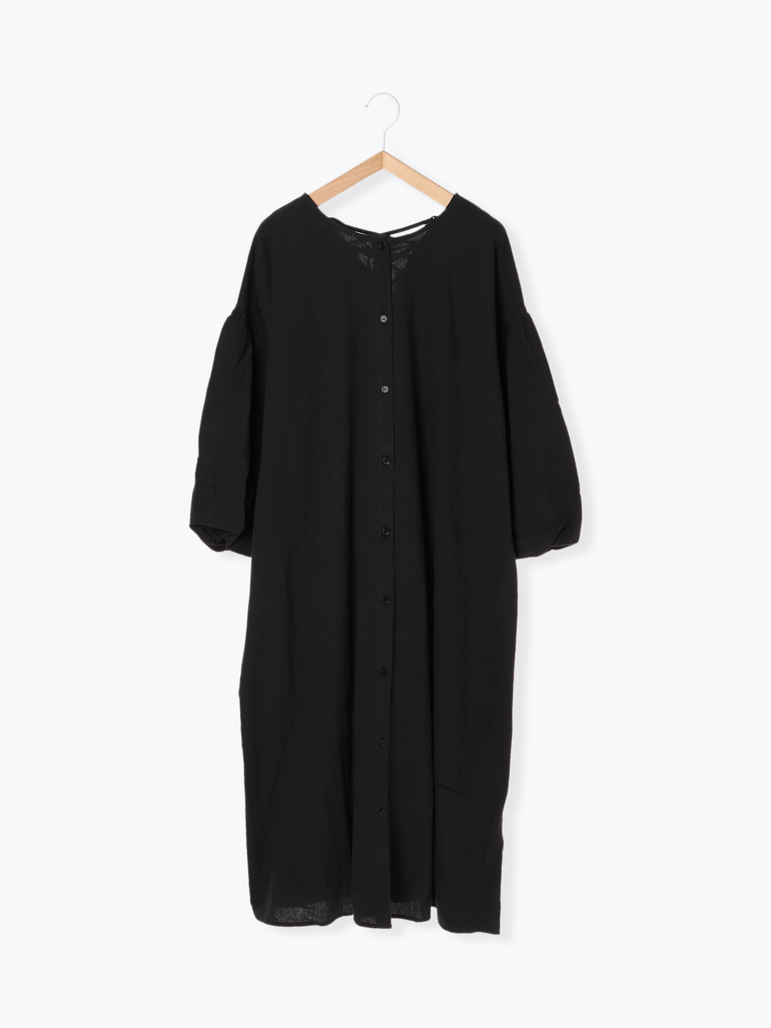 セール 袖ボリュームワンピース ブラック ライトベージュ イエロー ワンピース Samansa Mos2 Blue サマンサモスモス ブルー 公式通販