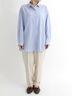 マルチスタイルシャツ（オフホワイト/グレー/ベージュ/モカ/ブラウン/カーキ/ブルー）｜Samansa Mos2 blue（サマンサモスモス ブルー）通販