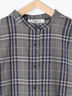 シアーチェックシャツ（ベージュ/オレンジ/ネイビー）｜Samansa Mos2 blue（サマンサモスモス ブルー）通販