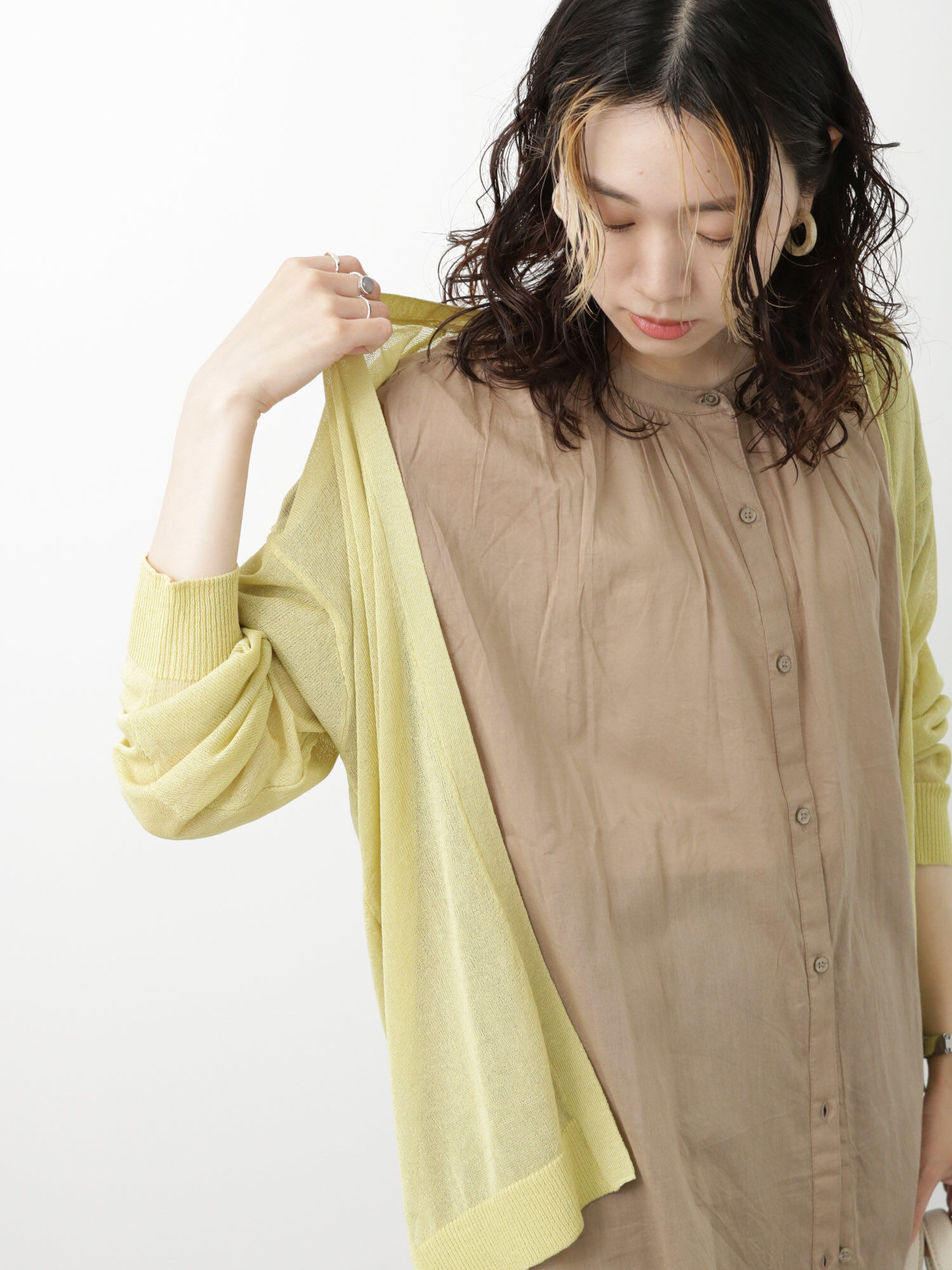 人気商品の SYUMAN. × yoke 吾亦紅別注グラデーション P.A.A 23ss 定番