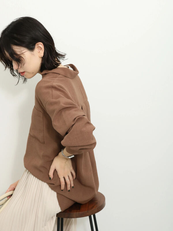 Spick\u0026Span モカ茶シャツ