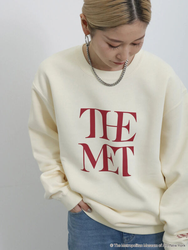 EC限定》【THE MET】裏起毛スウェット（キナリ/ＴＯＰグレー/トップス