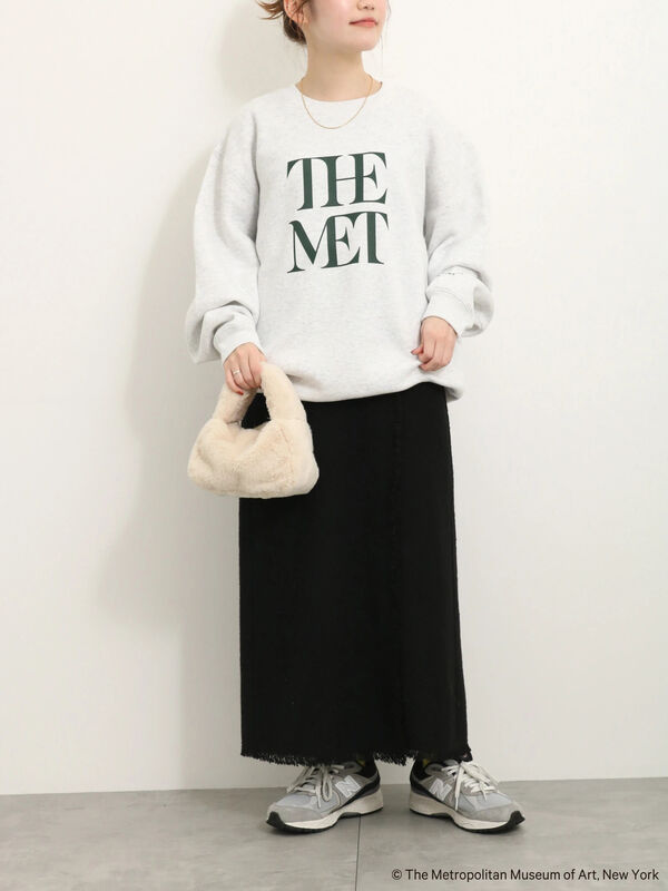 EC限定》【THE MET】裏起毛スウェット（キナリ/ＴＯＰグレー/トップス