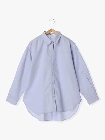 マルチスタイルシャツ（オフホワイト/ホワイト/グレー/ブラック/ピンク/サックスブルー/ブルー）｜Samansa Mos2 blue（サマンサモスモス ブルー）通販