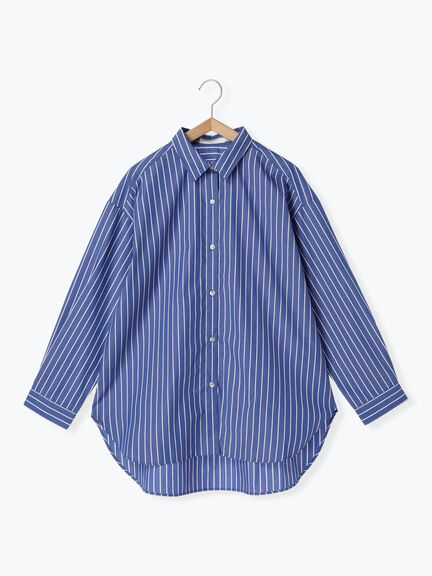 マルチスタイルシャツ（オフホワイト/ホワイト/グレー/ブラック/ピンク/サックスブルー/ブルー）｜Samansa Mos2 blue（サマンサモスモス ブルー）通販