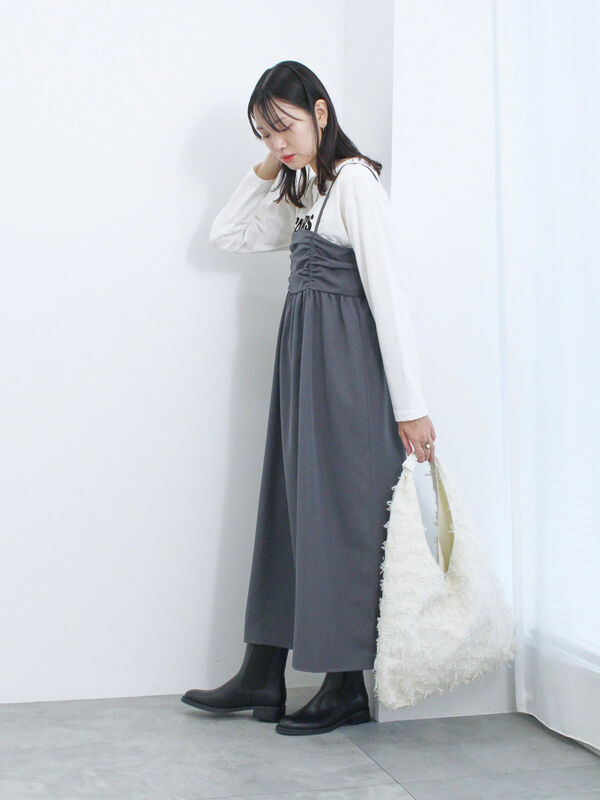 Samansa Mos2（サマンサ モスモス）の「リップル花柄ワンピース（ワンピース）」 - WEAR