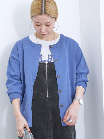 カーディガン(ブルー/青系)｜レディースファッション通販のCAN ONLINE SHOP