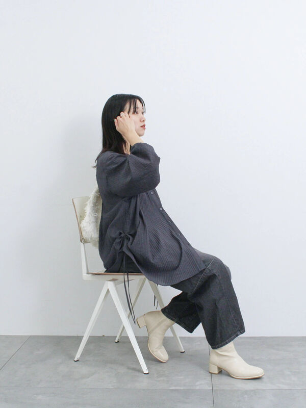 Rubanさま確認用】ギャザースモック ペンギンチュニック