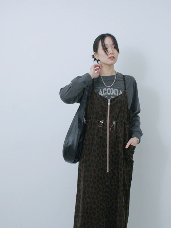 URBAN RESEARCH ITEMS｜コーデュロイスキッパーワンピース
