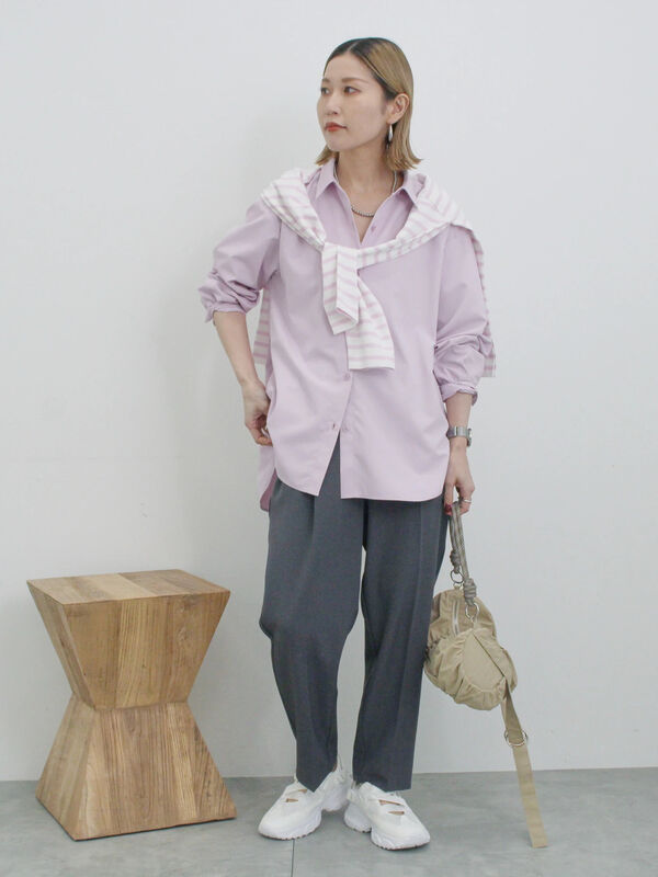 セール】 【イージーケア】マルチスタイルシャツ（オフホワイト