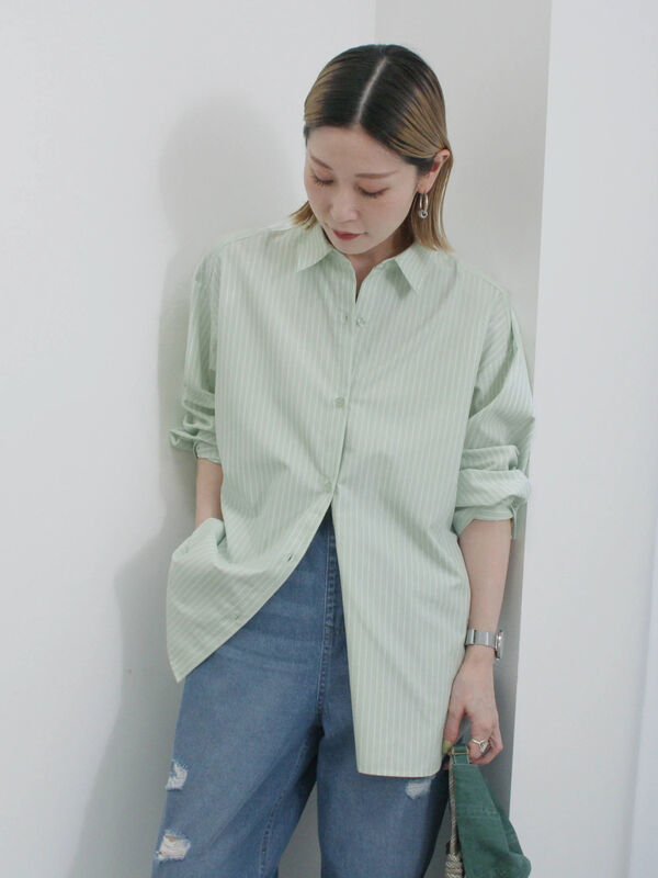 セール】 【イージーケア】マルチスタイルシャツ（オフホワイト