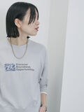 ミニ裏毛アソートプリントプルオーバー（グレー）｜Samansa Mos2 blue（サマンサモスモス ブルー）通販