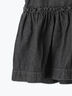 【ECO DENIM】 ペプラムベスト（オフホワイト/チャコールグレー）｜Samansa Mos2 blue（サマンサモスモス ブルー）通販