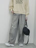 【ECO DENIM】ウエストフリルパンツ（グレー/サックスブルー/ブルー）｜Samansa Mos2 blue（サマンサモスモス ブルー）通販