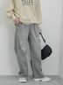 【ECO DENIM】ウエストフリルパンツ（グレー/サックスブルー/ブルー）｜Samansa Mos2 blue（サマンサモスモス ブルー）通販