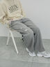 【ECO DENIM】ウエストフリルパンツ（グレー/サックスブルー/ブルー）｜Samansa Mos2 blue（サマンサモスモス ブルー）通販
