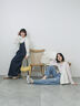 【ECO DENIM】ウエストフリルパンツ（グレー/サックスブルー/ブルー）｜Samansa Mos2 blue（サマンサモスモス ブルー）通販