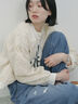 【ECO DENIM】ウエストフリルパンツ（グレー/サックスブルー/ブルー）｜Samansa Mos2 blue（サマンサモスモス ブルー）通販