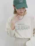 アソートプリント袖スリットTシャツ（キナリ）｜Samansa Mos2 blue（サマンサモスモス ブルー）通販
