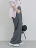 タックストレートパンツ（グレー/ライトベージュ/ベージュ/ネイビー）｜Samansa Mos2 blue（サマンサモスモス ブルー）通販