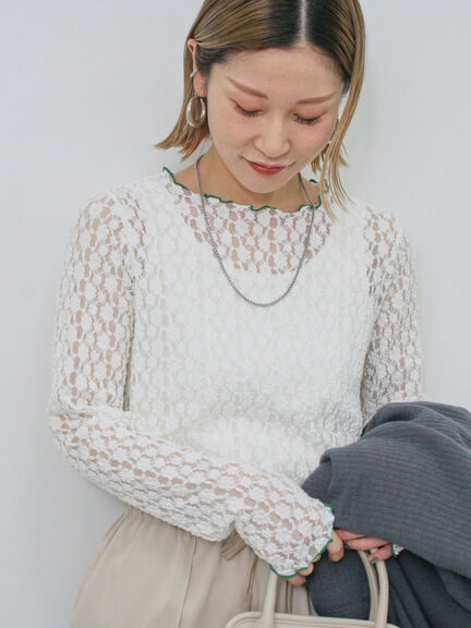 シャツ・ブラウス｜Samansa Mos2 blue（サマンサモスモス ブルー
