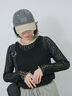 ◎配色メロウレースプルオーバー（オフホワイト/ブラック/ベージュ）｜Samansa Mos2 blue（サマンサモスモス ブルー）通販