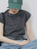 ハシゴレース付きフレンチTシャツ（オフホワイト/チャコールグレー/Ｓグレー）｜Samansa Mos2 blue（サマンサモスモス ブルー）通販