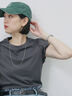 ハシゴレース付きフレンチTシャツ（オフホワイト/チャコールグレー/Ｓグレー）｜Samansa Mos2 blue（サマンサモスモス ブルー）通販