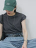 ハシゴレース付きフレンチTシャツ（オフホワイト/チャコールグレー/Ｓグレー）｜Samansa Mos2 blue（サマンサモスモス ブルー）通販