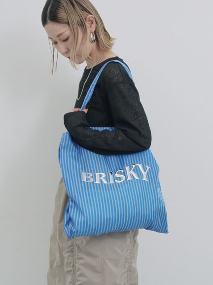 メタルプリントトート（オフホワイト/シルバー/グレー/ブルー）｜Samansa Mos2 blue（サマンサモスモス ブルー）通販