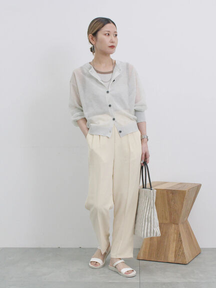【ふっくらクッション】2wayフラットサンダル（オフホワイト/グレー/ブラック）｜Samansa Mos2 blue（サマンサモスモス ブルー）通販