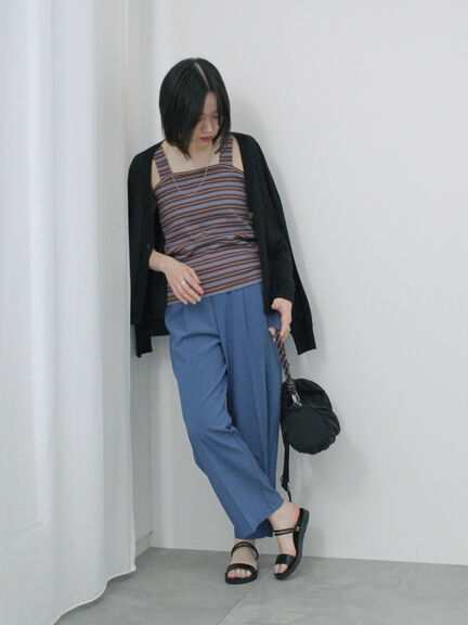 【ふっくらクッション】2wayフラットサンダル（オフホワイト/グレー/ブラック）｜Samansa Mos2 blue（サマンサモスモス ブルー）通販