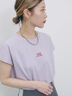 フレンチスリーブTシャツ（オフホワイト/チャコールグレー/サックスブルー/ラベンダー/Ｓグレー）｜Samansa Mos2 blue（サマンサモスモス ブルー）通販