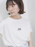フレンチスリーブTシャツ（オフホワイト/チャコールグレー/サックスブルー/ラベンダー/Ｓグレー）｜Samansa Mos2 blue（サマンサモスモス ブルー）通販