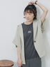 フレンチスリーブTシャツ（オフホワイト/チャコールグレー/サックスブルー/ラベンダー/Ｓグレー）｜Samansa Mos2 blue（サマンサモスモス ブルー）通販