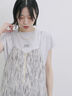 フレンチスリーブTシャツ（オフホワイト/チャコールグレー/サックスブルー/ラベンダー/Ｓグレー）｜Samansa Mos2 blue（サマンサモスモス ブルー）通販