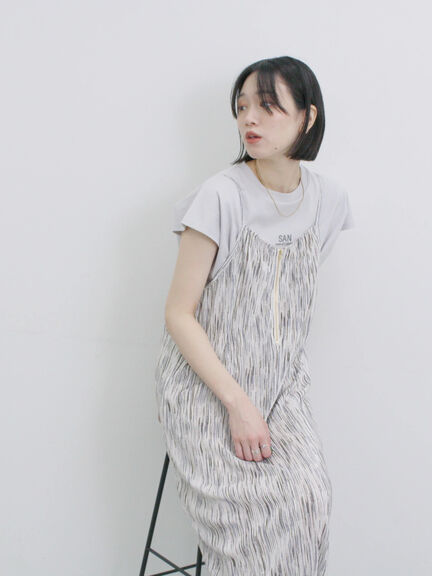 フレンチスリーブTシャツ（オフホワイト/チャコールグレー/サックスブルー/ラベンダー/Ｓグレー）｜Samansa Mos2 blue（サマンサモスモス ブルー）通販