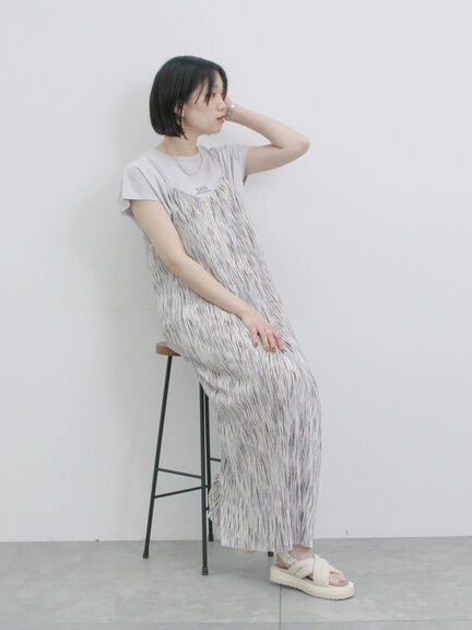 フレンチスリーブTシャツ（オフホワイト/チャコールグレー/サックスブルー/ラベンダー/Ｓグレー）｜Samansa Mos2 blue（サマンサモスモス ブルー）通販