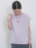 フレンチスリーブTシャツ（オフホワイト/チャコールグレー/サックスブルー/ラベンダー/Ｓグレー）｜Samansa Mos2 blue（サマンサモスモス ブルー）通販